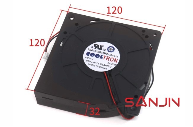 Kone elevator KDL16R inverter fan FBD1232B24W9-81