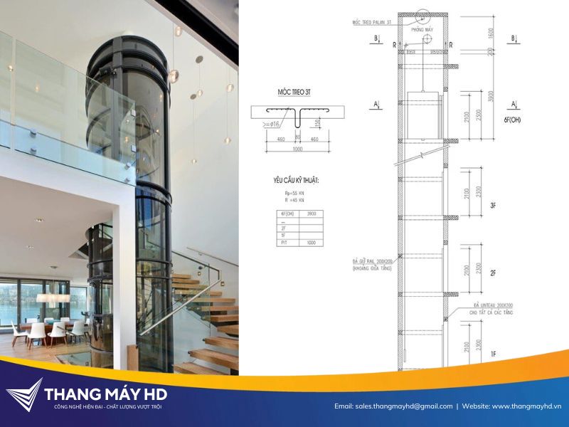 Lắp đặt thang máy tại tỉnh An Giang