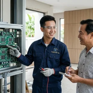 Chuyên gia Thang Máy HD tư vấn kỹ thuật lắp đặt thang máy gia đình 400kg
