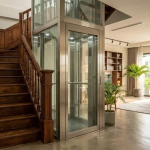 Kích thước thang máy gia đình nhỏ gọn tối ưu diện tích cho không gian hẹp