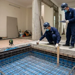 Giải pháp thi công hố pit nông cho thang máy gia đình nhỏ gọn nhà cải tạo