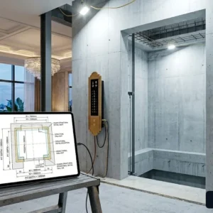 Thông số kích thước hố thang máy khách sạn tải khách đạt chuẩn kỹ thuật xây dựng.