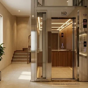 Lắp đặt thang máy không hố pit tối ưu không gian và ngân sách cho hộ gia đình Việt