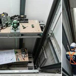 Kích thước hố thang máy không phòng máy chuẩn kỹ thuật cho nhà diện tích nhỏ