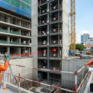 Kích thước hố thang tiêu chuẩn và kỹ thuật xử lý hố Pit cho thang máy tòa nhà 7 tầng