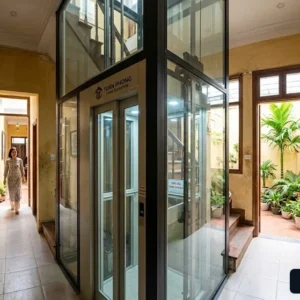 Kích thước thang máy trục vít mini tối ưu cho không gian nhà phố diện tích nhỏ