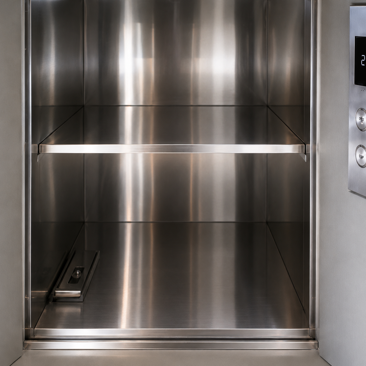 Thang Tải Thực Phẩm 200kg (Từ 2 Đến 5 Điểm Dừng)